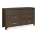 Radkin - Dresser - Burnished Brown - Simple Home Plus