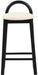 Calvin - Stool - Black Legs - Simple Home Plus
