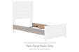 Broachmyn - Twin Panel Rails - Gray - Simple Home Plus