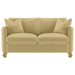Corliss - Upholstered Arched Arm Loveseat - Simple Home Plus
