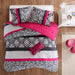 Reagan - Twin Comforter Set - Pink - Simple Home Plus