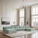 Shaggy - 7 Piece Modular Sectional With 2 Ottomans - Simple Home Plus