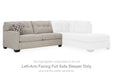 Mahoney - Laf Full Sofa Sleeper - Pebble - Simple Home Plus