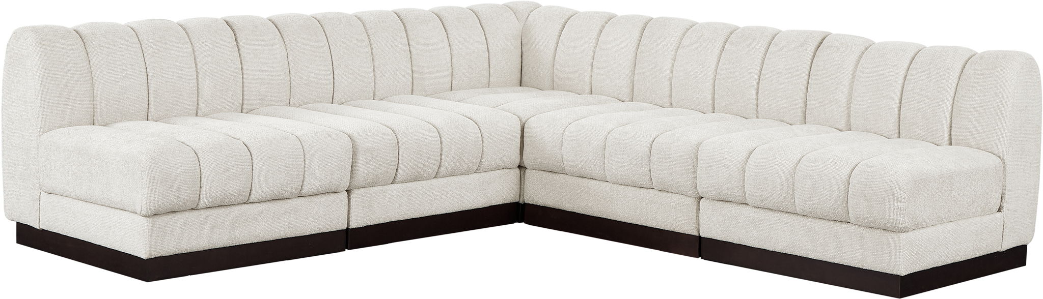 Quinn - 5 Piece Modular Sectional - Simple Home Plus