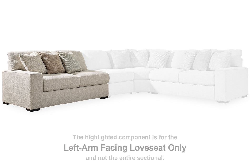 Ballyton - Laf Loveseat - Sand - Simple Home Plus