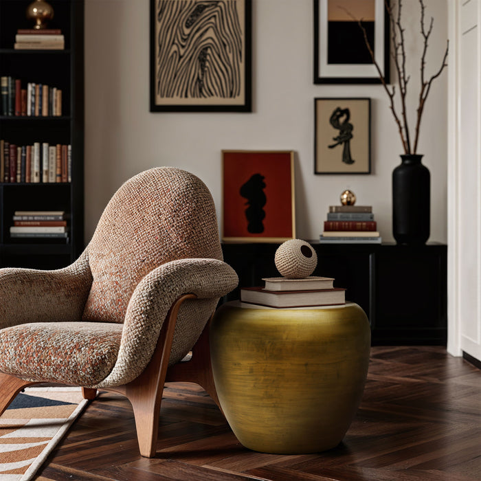 Capsule - Aluminum End Table - Simple Home Plus