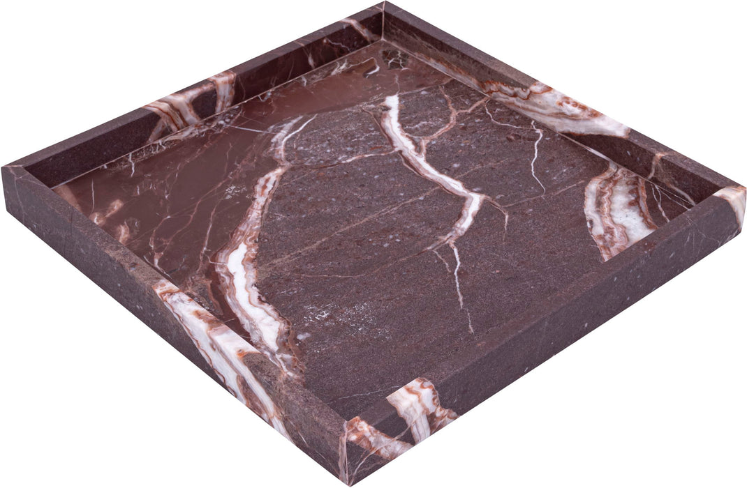 Barletta - Marble Square Tray - Simple Home Plus