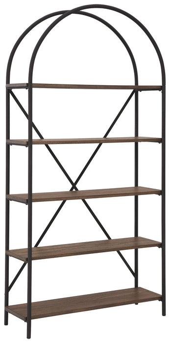 Galtbury - Brown / Black - Bookcase - Simple Home Plus