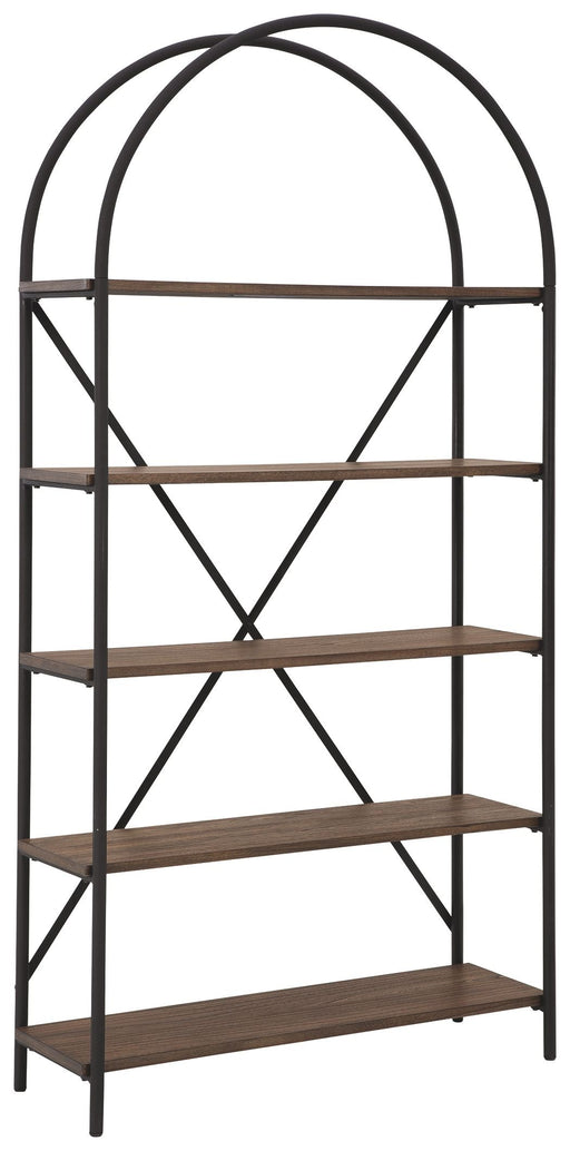 Galtbury - Brown / Black - Bookcase - Simple Home Plus