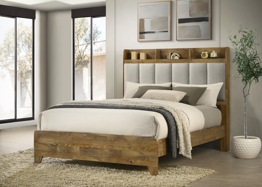 Henderson - Bookcase Panel Bed - Simple Home Plus