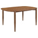 Dortch - Oval Solid Wood Dining Table - Walnut - Simple Home Plus