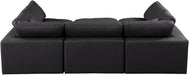 Comfy - 6 Piece Faux Leather Sectional - Simple Home Plus