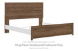Broachmyn - King Panel Headboard/Footboard - Auburn - Simple Home Plus