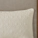 Quebec - Queen Fitted Bedspread (Set of 3) - Cream - Simple Home Plus
