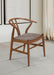 Dinah - Wood Wishbone Dining Side Chair (Set of 2) - Walnut - Simple Home Plus