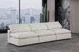Comfy - Linen Modular Armless Sofa 3 Seats - Simple Home Plus