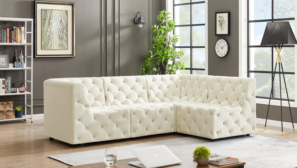 Tuft - 4 Piece Modular Sectional - Simple Home Plus