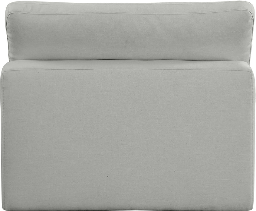 Comfy - Linen Armless Chair - Simple Home Plus