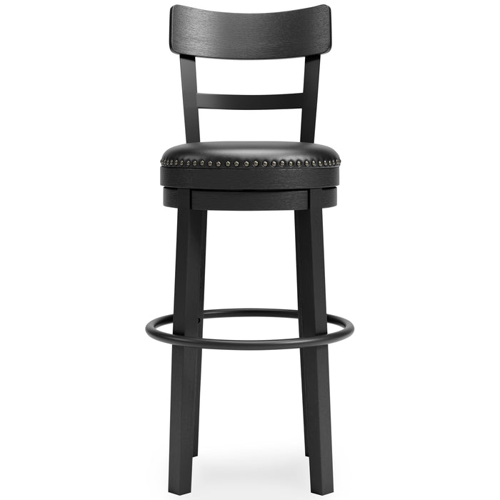 Valebeck - Tall Upholstered Swivel Barstool - Simple Home Plus