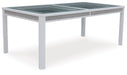 Chalanna - White - Rectangular Dining Room Extension Table - Simple Home Plus