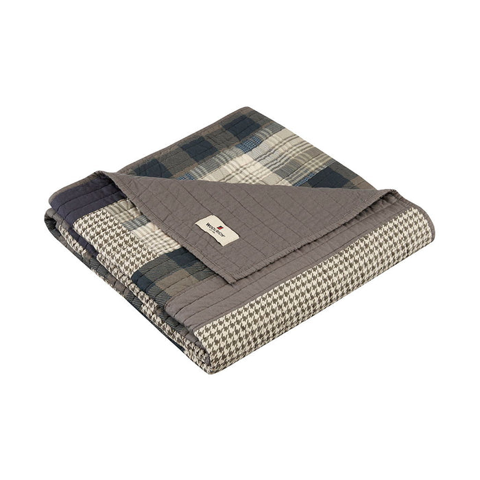 Winter Hills - Quilted Throw - Tan - Simple Home Plus