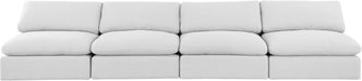 Comfy - Linen Modular Armless Sofa 4 Seats - Simple Home Plus