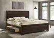 Kauffman - Wood Storage Panel Bed - Simple Home Plus