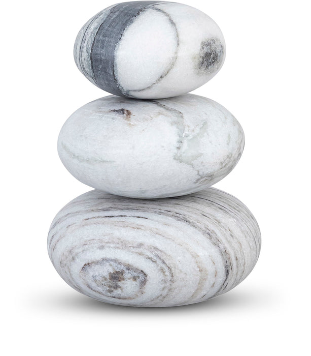 Pumpkin - 3 Piece Marble Decorative Object - Panda - Simple Home Plus