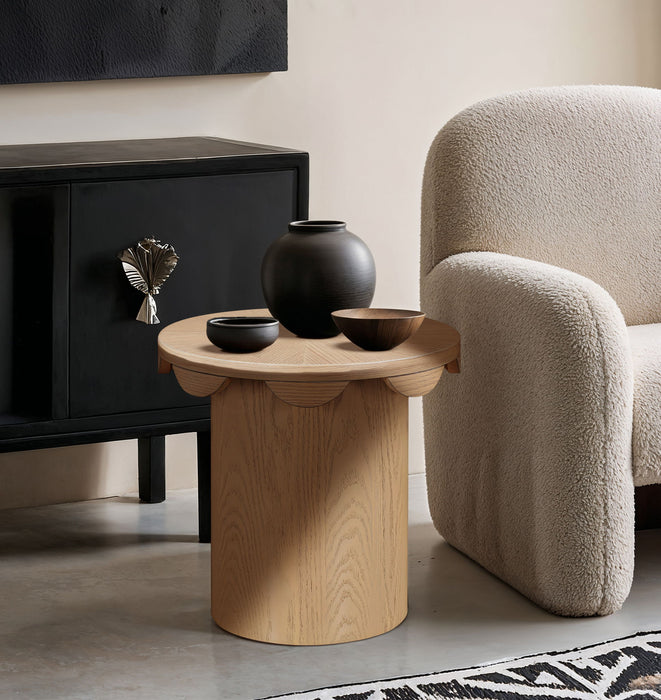 Dahlia - Oak Veneer Table - Simple Home Plus
