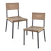 Tacoma - Dining Chair (Set of 2) - Gray - Simple Home Plus