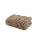 Chenille Chunky Knit - Throw - Brown - Simple Home Plus