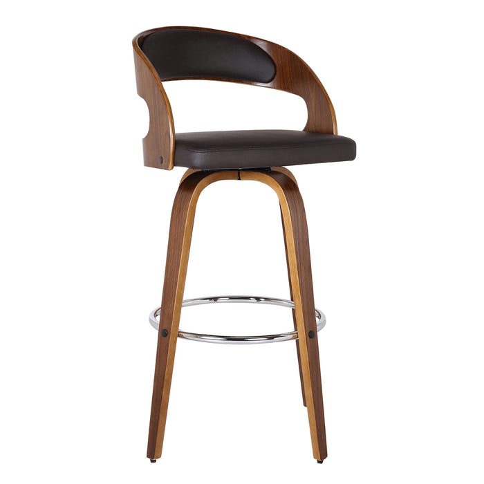 Shelly - 26" Counter Height Swivel Bar Stool - Simple Home Plus