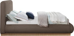 Rigby - Linen Bed With Natural Base - Simple Home Plus