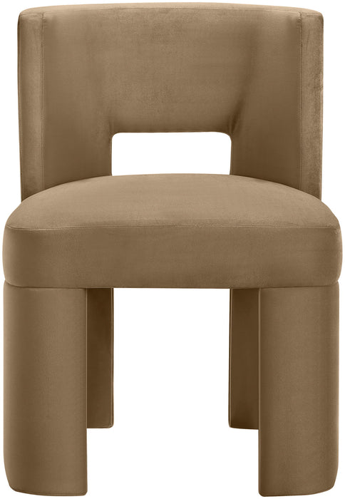 Zuno - Velvet Performance Fabric Upholstered Dining Chair (Set of 2) - Simple Home Plus
