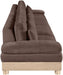 Turin - Chenille Fabric Upholstered Modular Sectional - Brown - Simple Home Plus