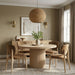Velora - Upholstered Dining Chair (Set of 2) - Saddle / Natural - Simple Home Plus