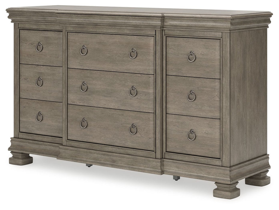 Lexorne - Gray - Dresser - Simple Home Plus