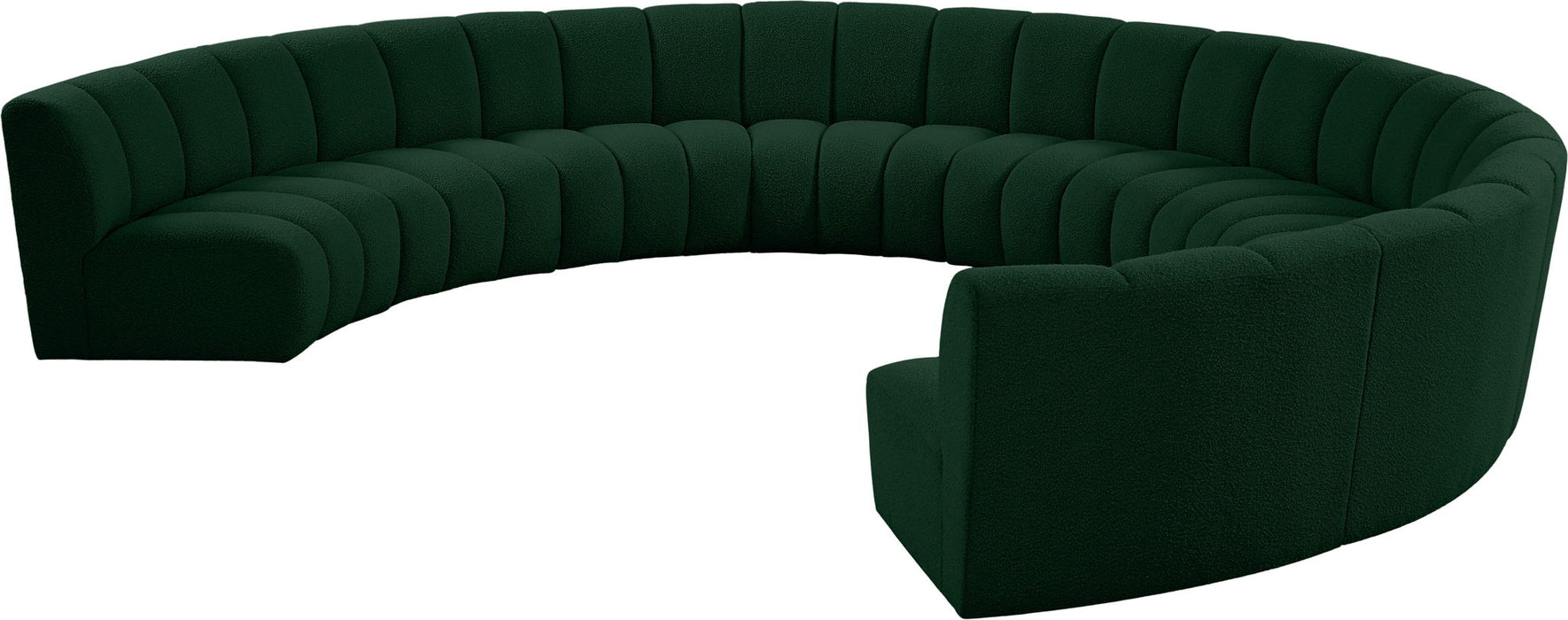 Infinity - 9 Piece Boucle Modular Sectional - Simple Home Plus