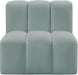 Arc - Faux Leather Straight Chair - Simple Home Plus
