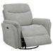 Adler - Upholstered Power Swivel Glider Recliner - Simple Home Plus