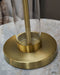 Orenman - Clear / Brass Finish - Glass Table Lamp (Set of 2) - Simple Home Plus