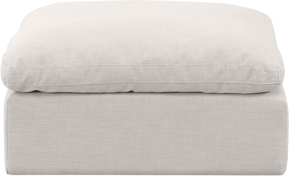 Indulge - Linen Ottoman