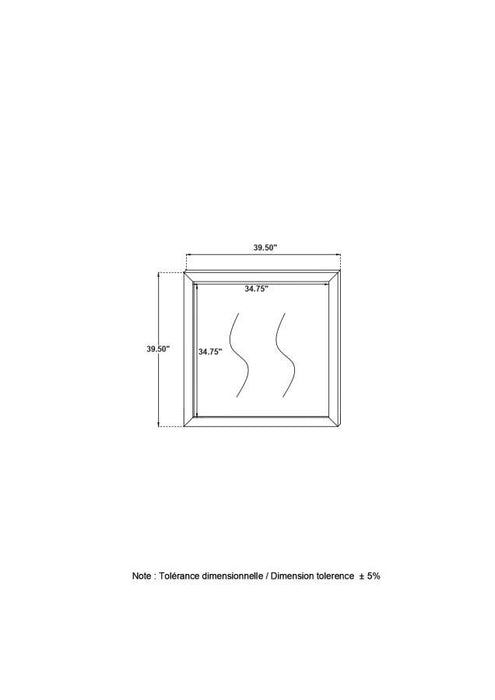 Kendall - Dresser Mirror - Simple Home Plus