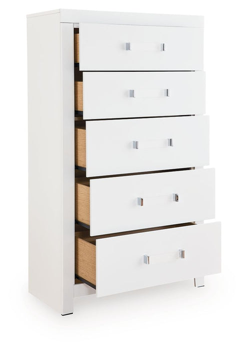 Maeling - Five Drawer Chest - Simple Home Plus