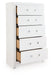 Maeling - Five Drawer Chest - Simple Home Plus