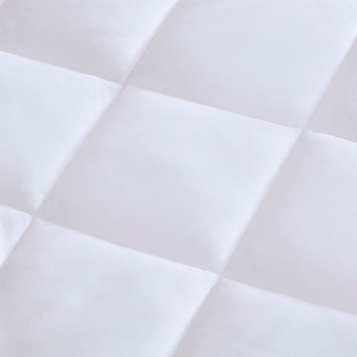 Serenity - California King Waterproof 3M Scotchgard Moisture Treatment Mattress Protector Pad - White - Simple Home Plus