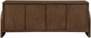 Elanor - Oak Veneer And Solid Wood Sideboard/Buffet - Simple Home Plus