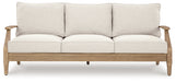 Carter Hall - Sofa With Cushion - Beige - Simple Home Plus
