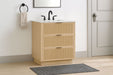 Willard - Engineered Stone And Solid Wood Bathroom Vanity - Simple Home Plus