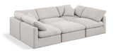 Indulge - Linen 6 Piece Modular Sectional - Simple Home Plus